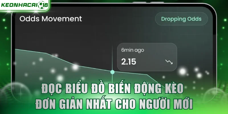 Đọc biểu đồ biến động kèo đơn giản nhất cho người mới